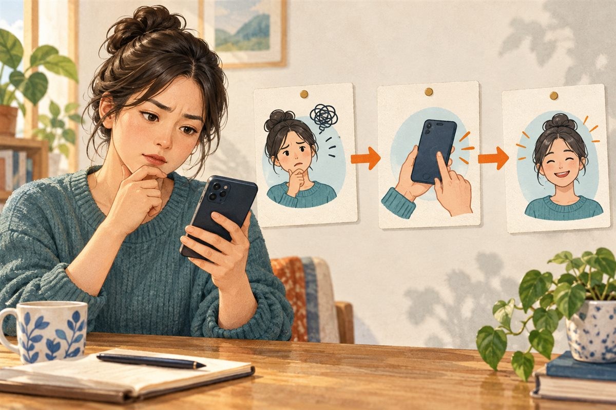 按起点操作和结果三个阶段记录可以复核的问题步骤
